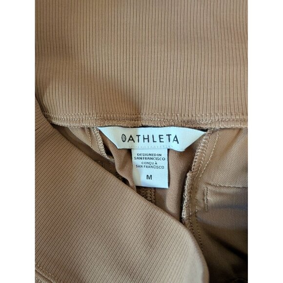Athleta Women Tan Camel Venice Jogger Pants Athletic Medium - Picture 3 of 4